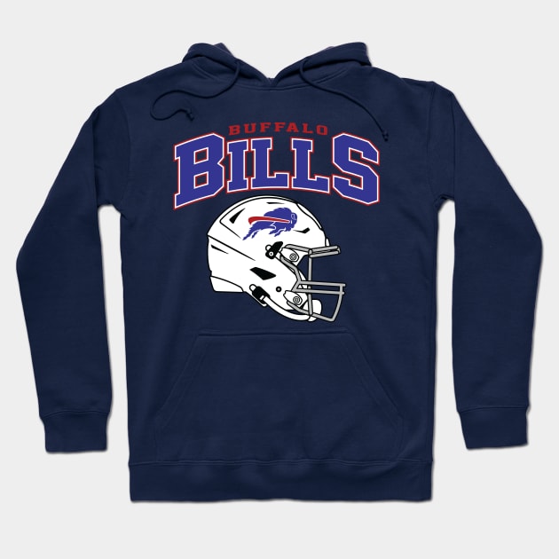 Buffalo Football Hoodie by Cemploex_Art